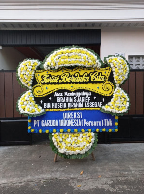 Papan Bunga Duka di Samarinda Utara
