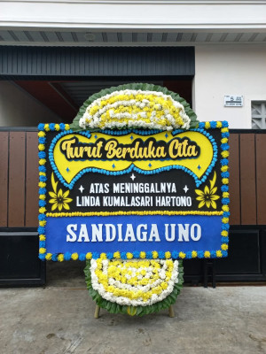 Papan Bunga Duka di Samarinda Utara