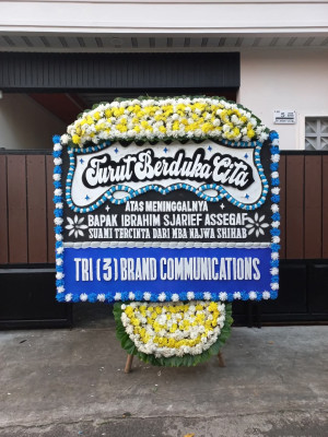 Papan Bunga Duka di Samarinda Utara